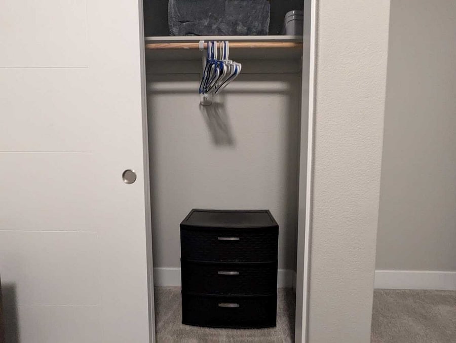 BEDROOM #2 CLOSET