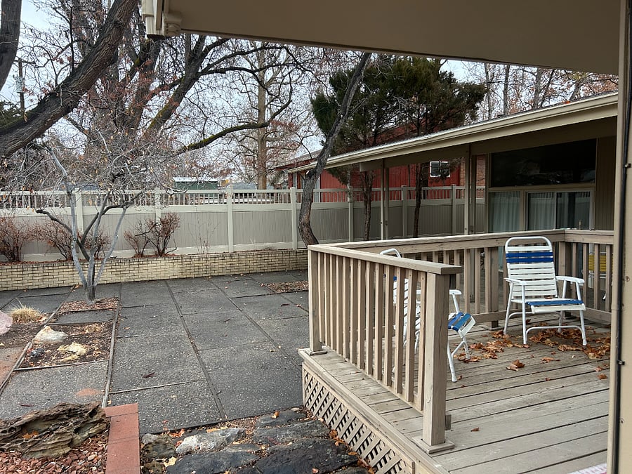Rear Patio