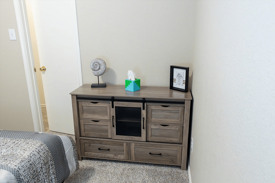 Queen Bedroom Has a Spacious Walk-in Closet