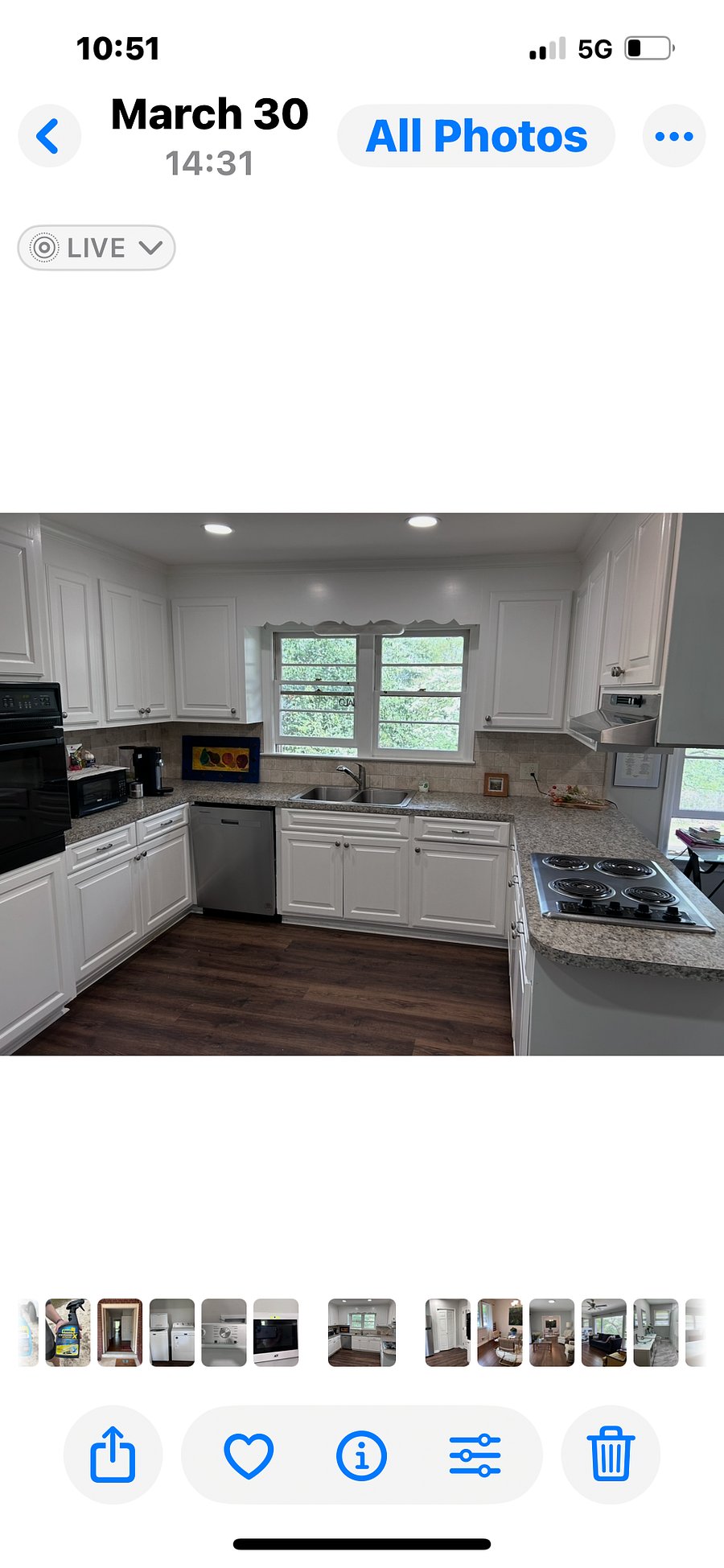 Full use kitchen with new microwave oven, stove,oven,dishwasher,fridge and personal pantry so you can store your groceries and kitchen items