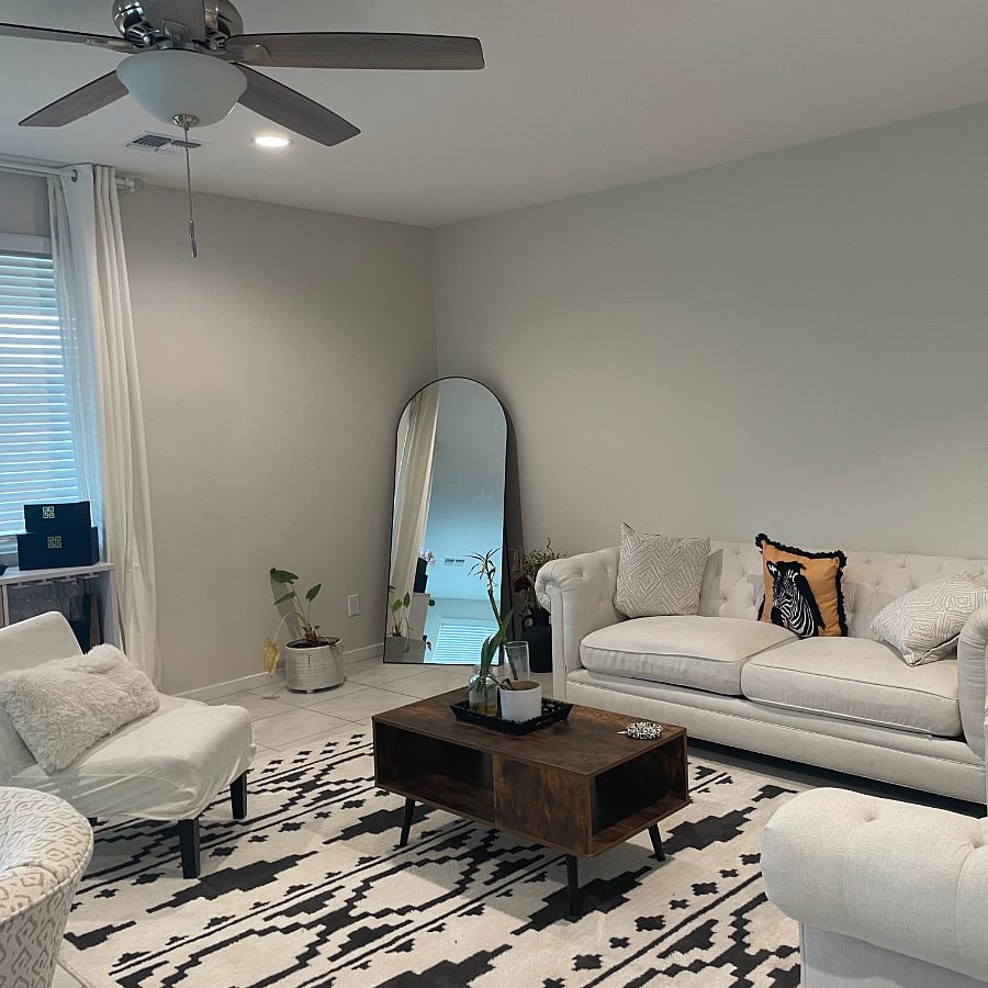 Living room area