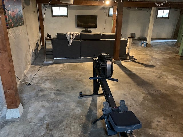Concept rower so you can burn off calories from all the amazing food you make. 