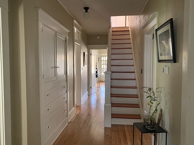 Stairs to your private floor.