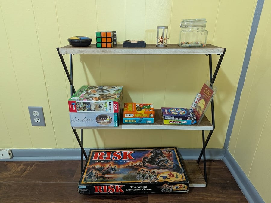 Games and puzzles.
