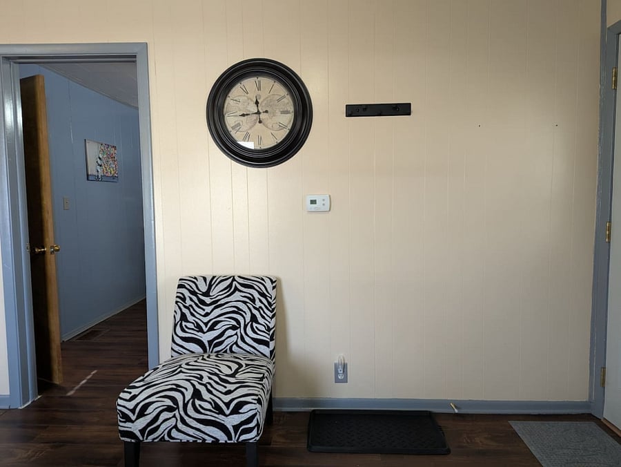 Living room entry.