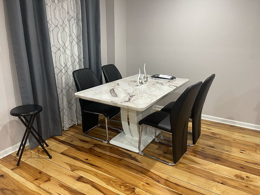 Shared dinning space