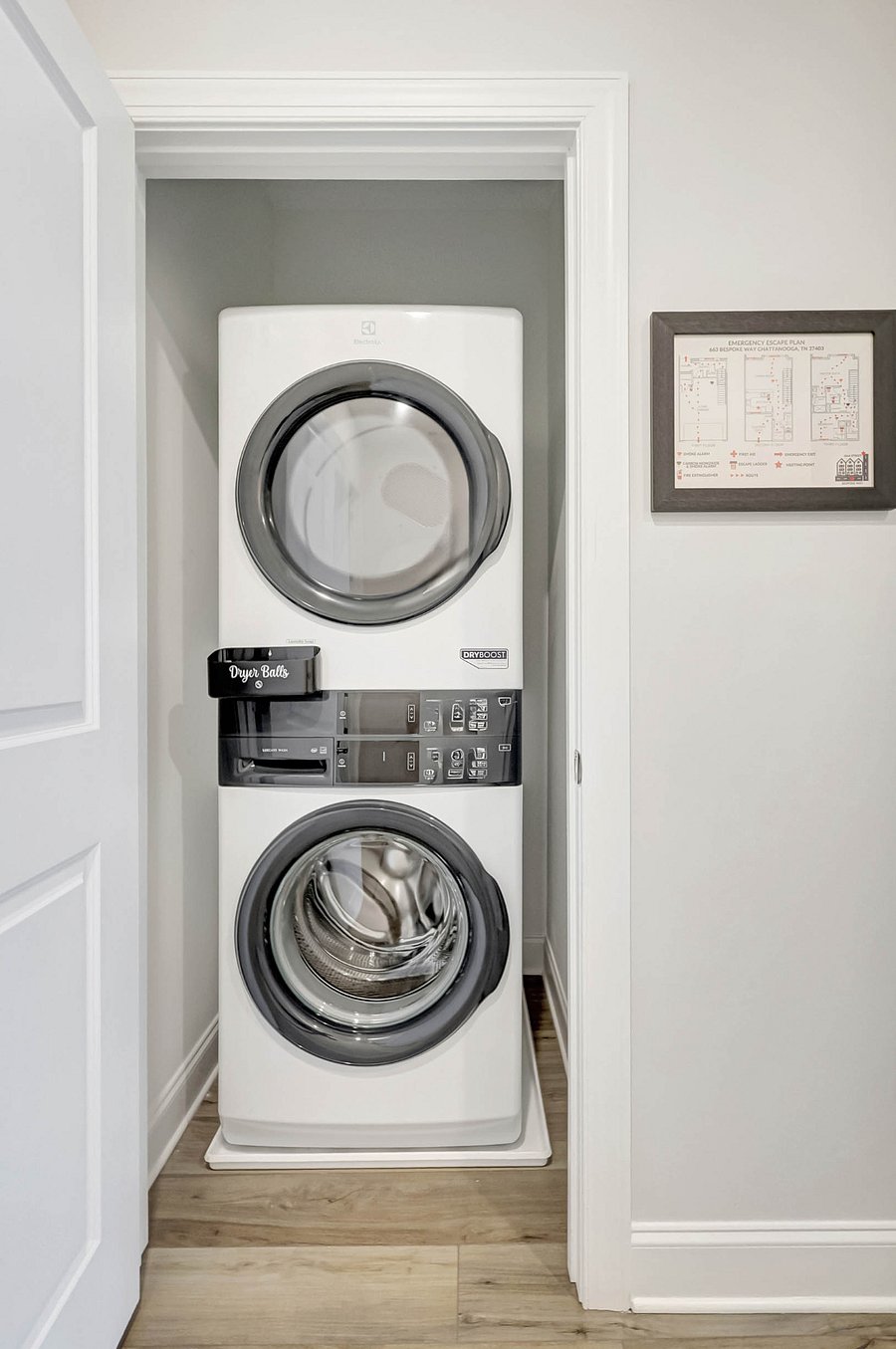 In Unit Laundry close to Bedrooms