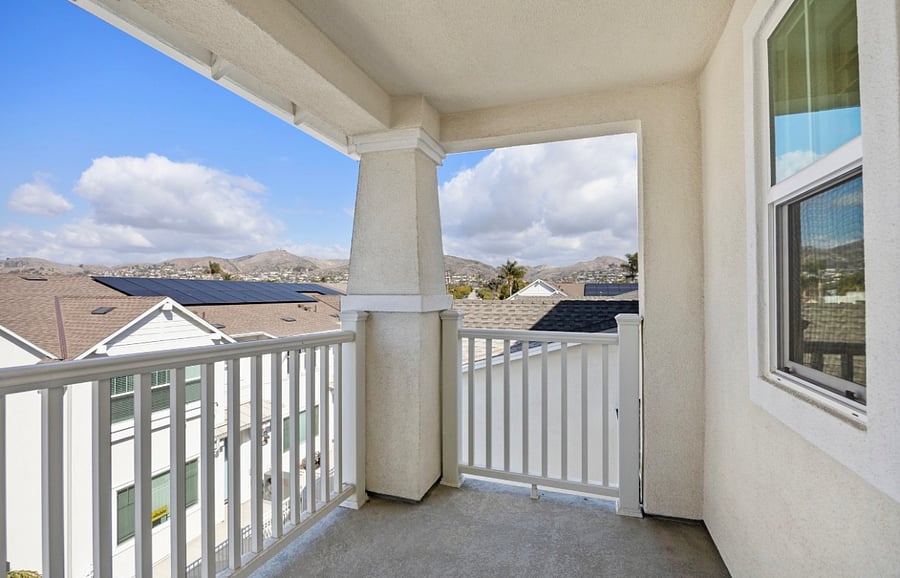 Primacy Suite balcony.