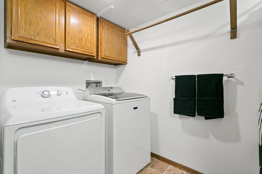 2nd Level Bathroom/Laundry Room. 