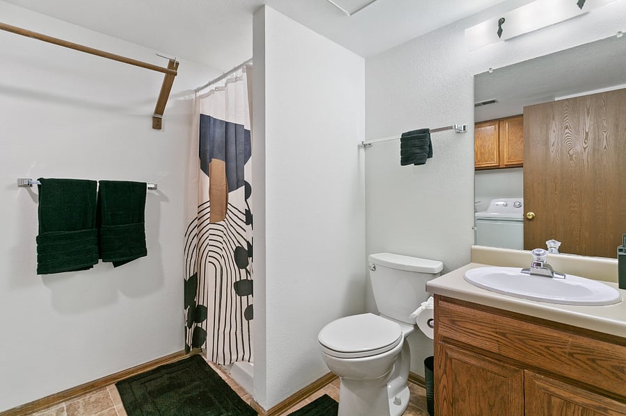 2nd Level Bathroom/Laundry Room. 