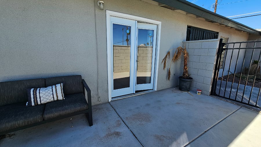 Private entrance from your private patio!
