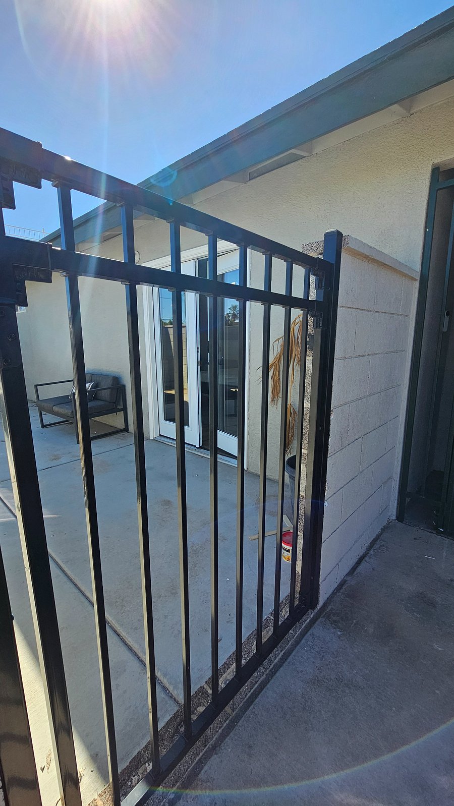 Private entrance from your private patio!