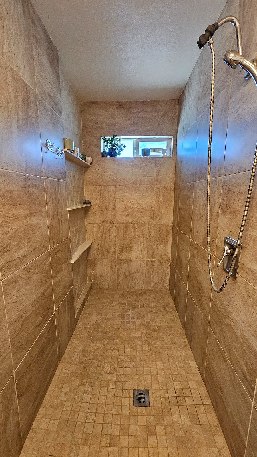Huge walk-in shower in your private en-suite bathroom!