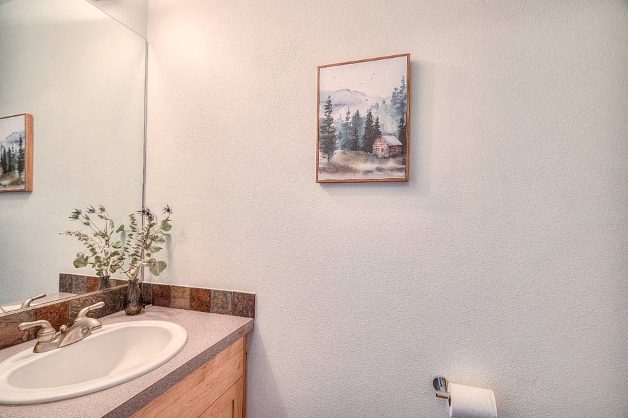 Downstairs half bathroom