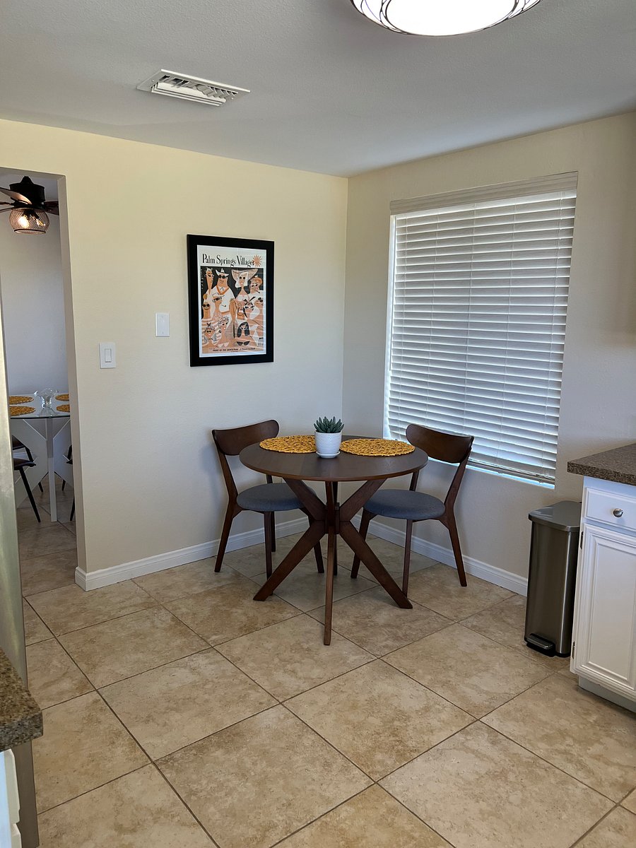 Dinette set in kitchen.  Great area to enjoy your morning coffee with golf course views.