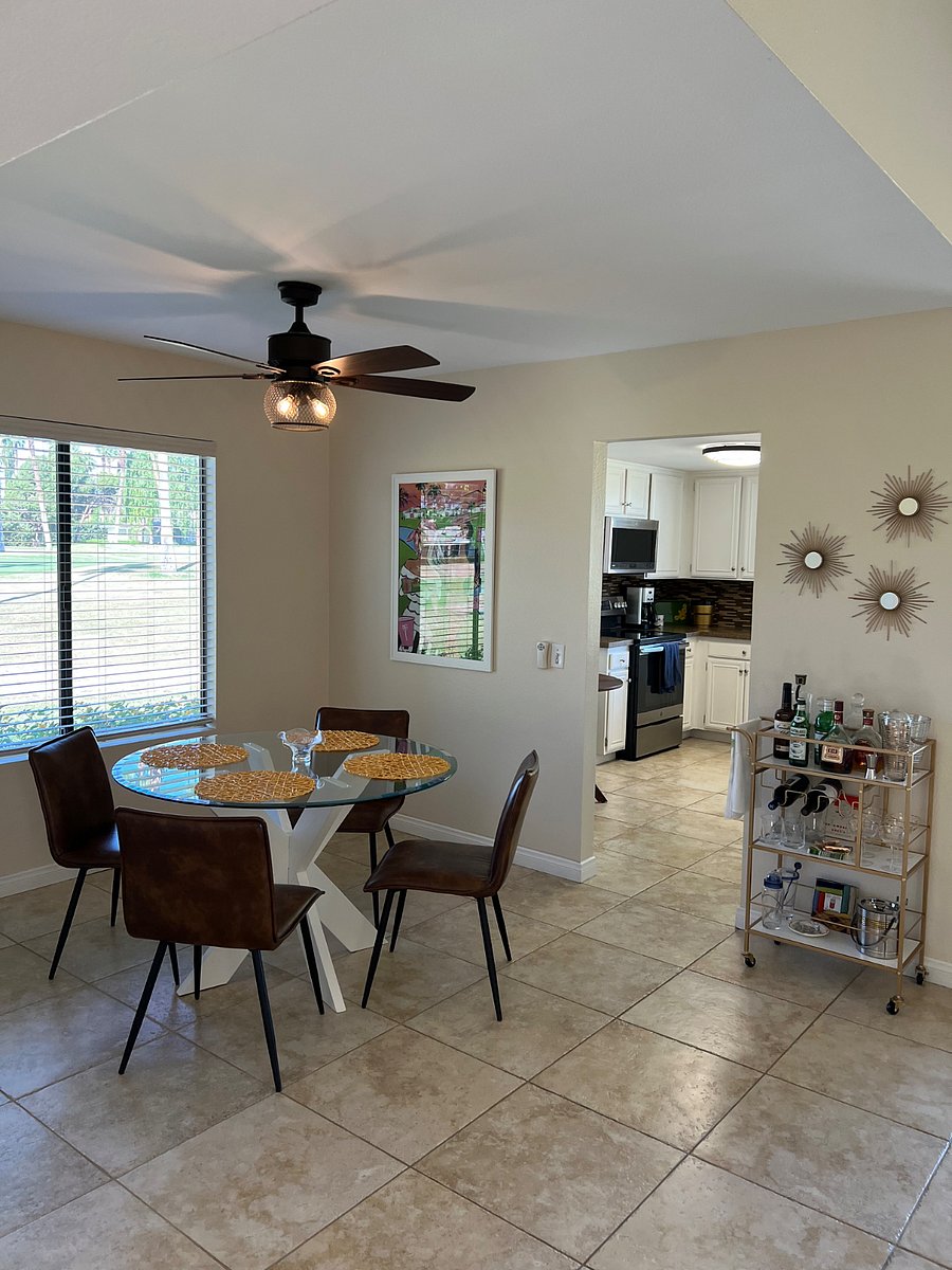 Dining area.  Also makes a great work station area.