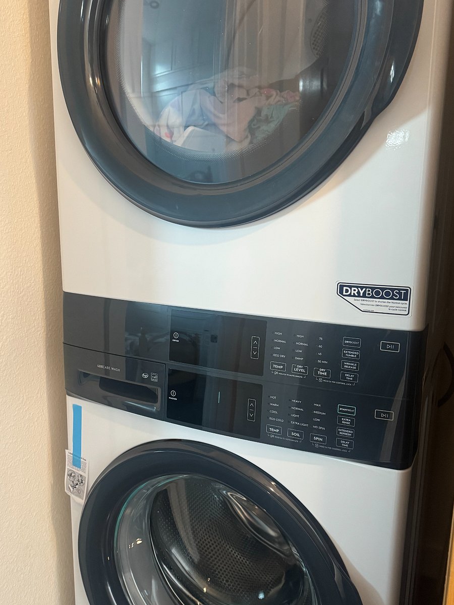 Washer  and dryer