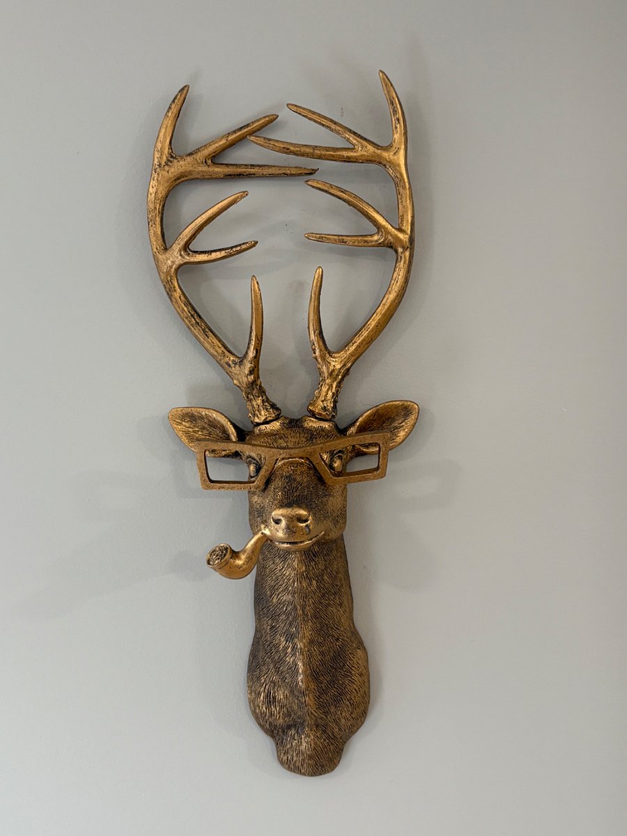 Mr Deer waiting to join the conversation.