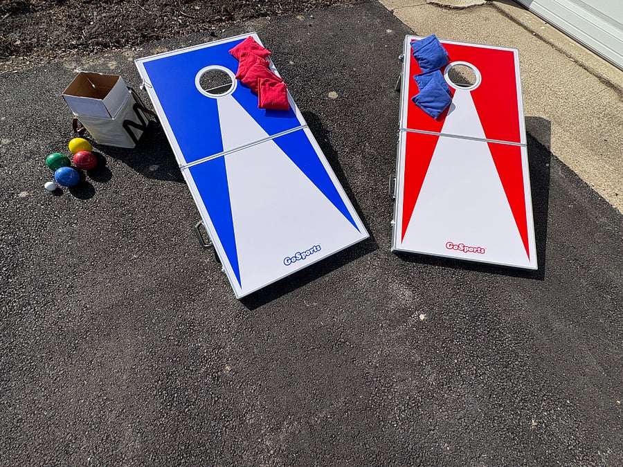 corn hole and bocci ball available upon request.