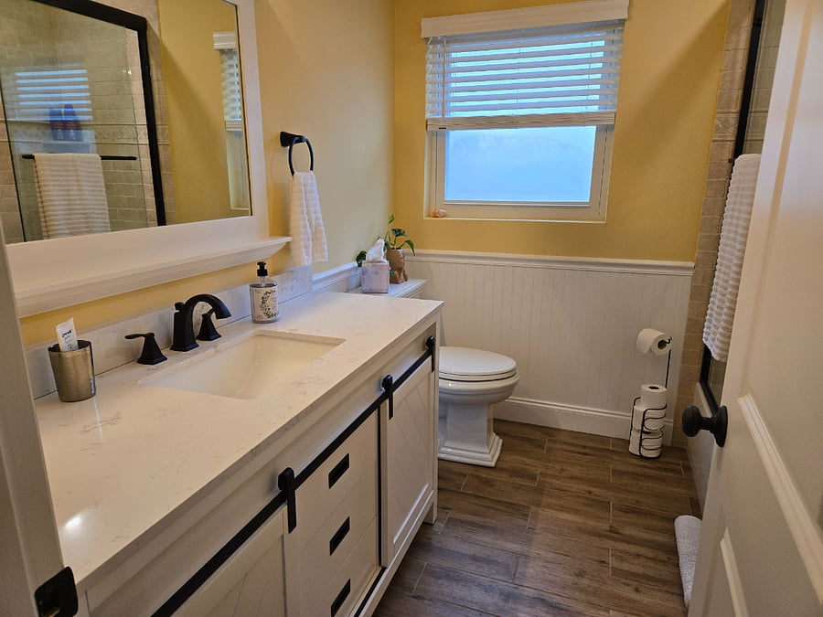 Hall bathroom