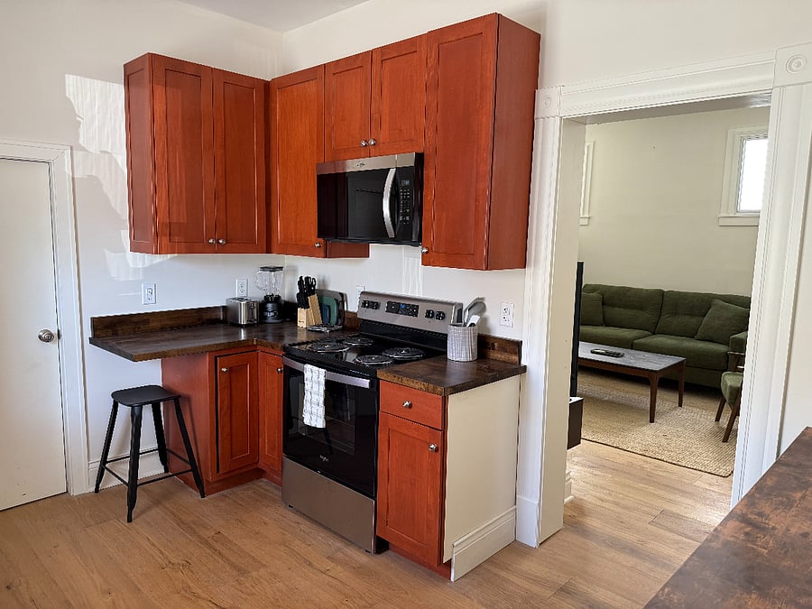 Fully equipped kitchen