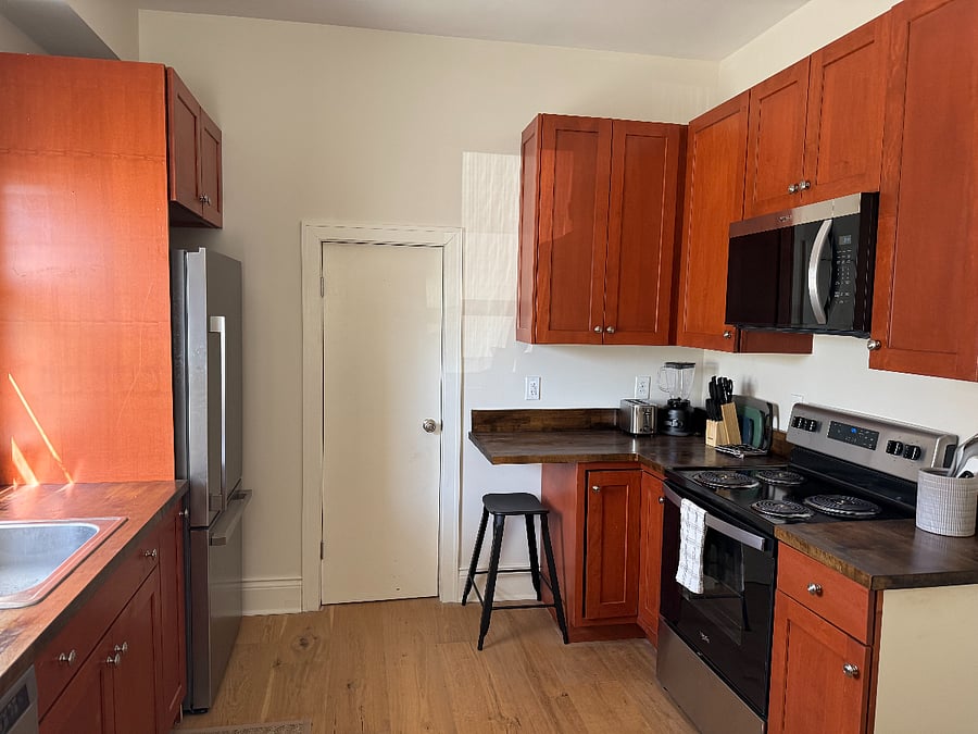 Fully equipped kitchen