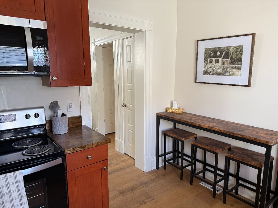 Fully equipped kitchen