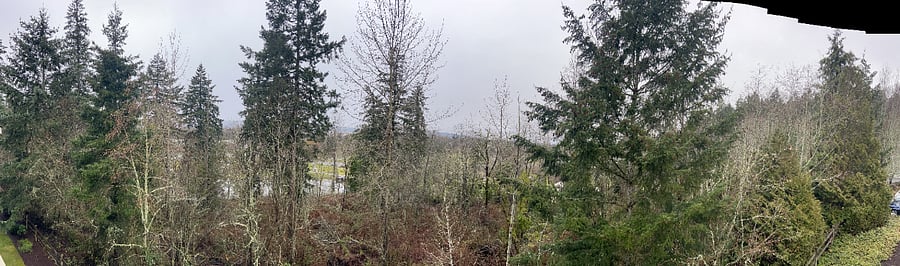 Pano view from the porch