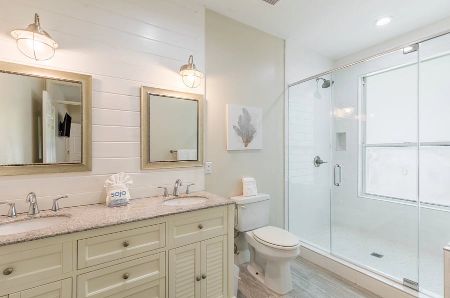 Remodeled en suite bathroom