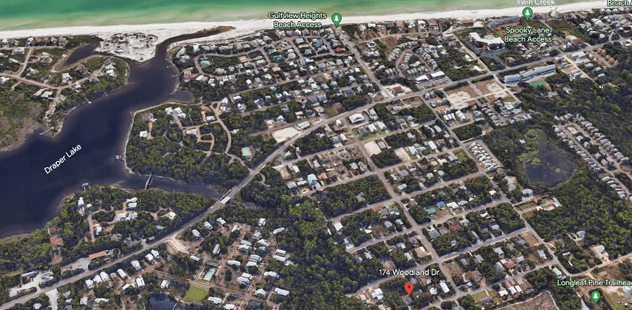 Close walk to the beautiful beaches of 30A