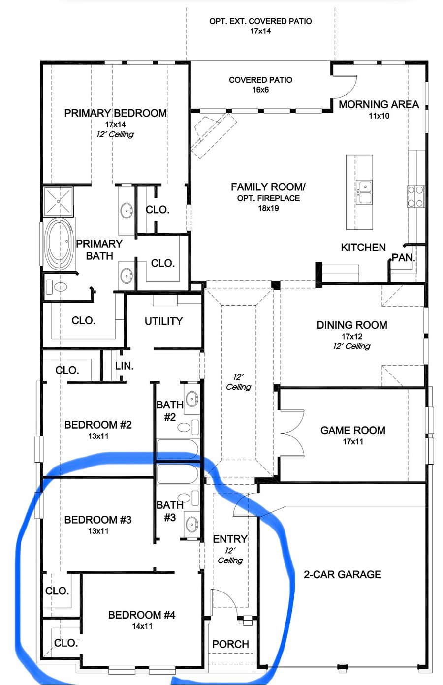 your living space lay out