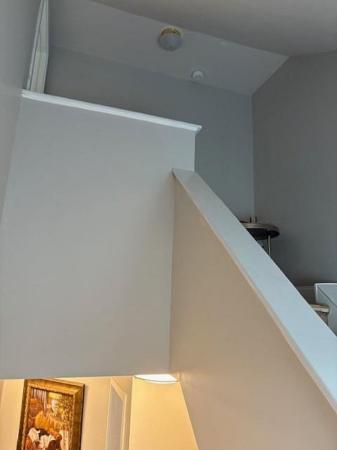 Stairs to third floor familyroom, your private space