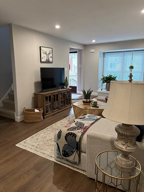 Enter the home into living area