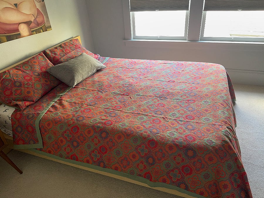 Queen bedroom with large closet