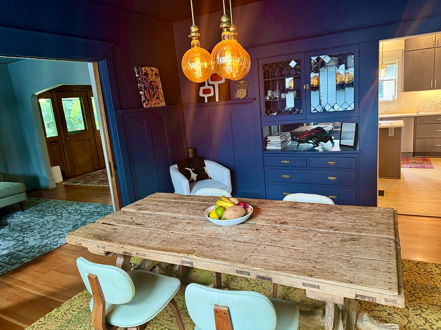 Another view of the dining room looking towards the front entrance