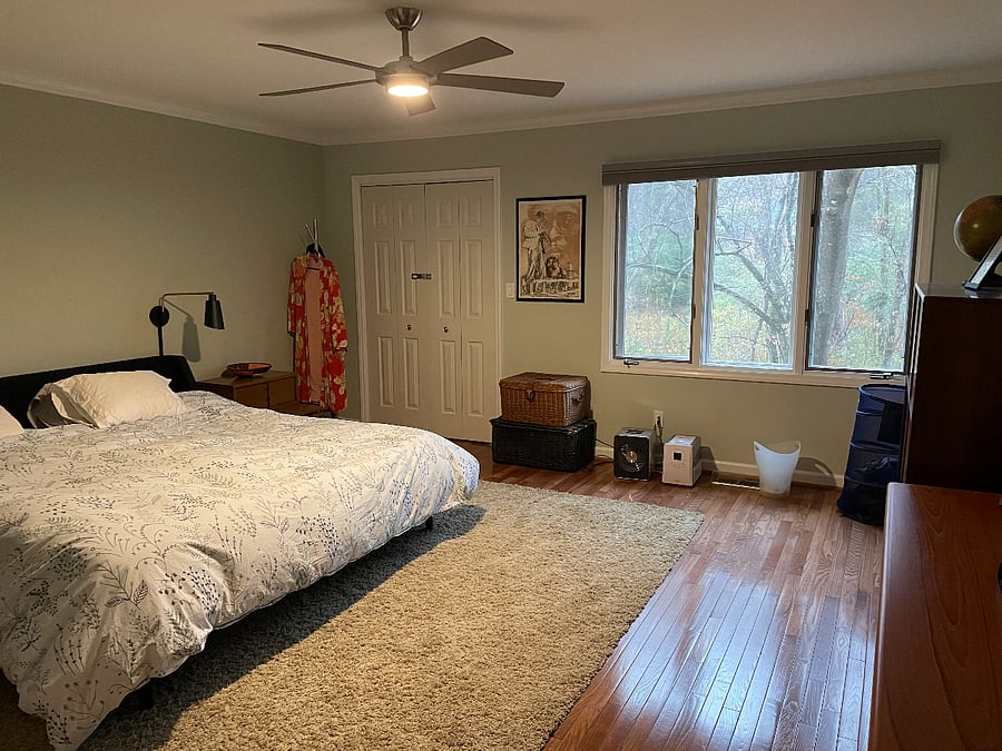Master bedroom downstairs