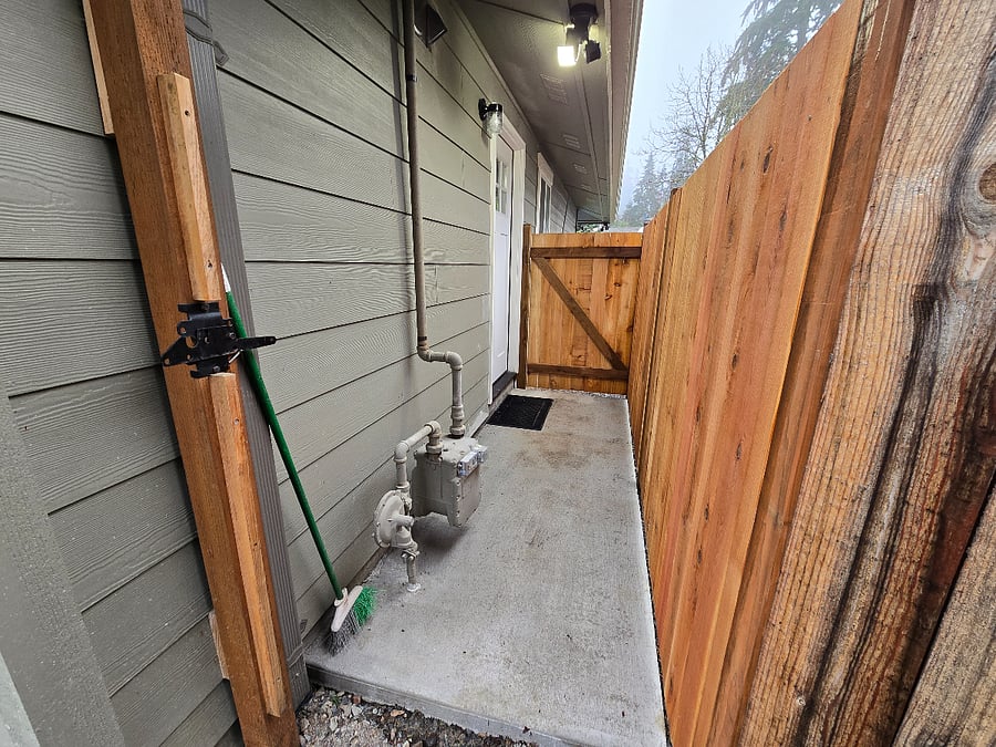 Entry door thru the gate