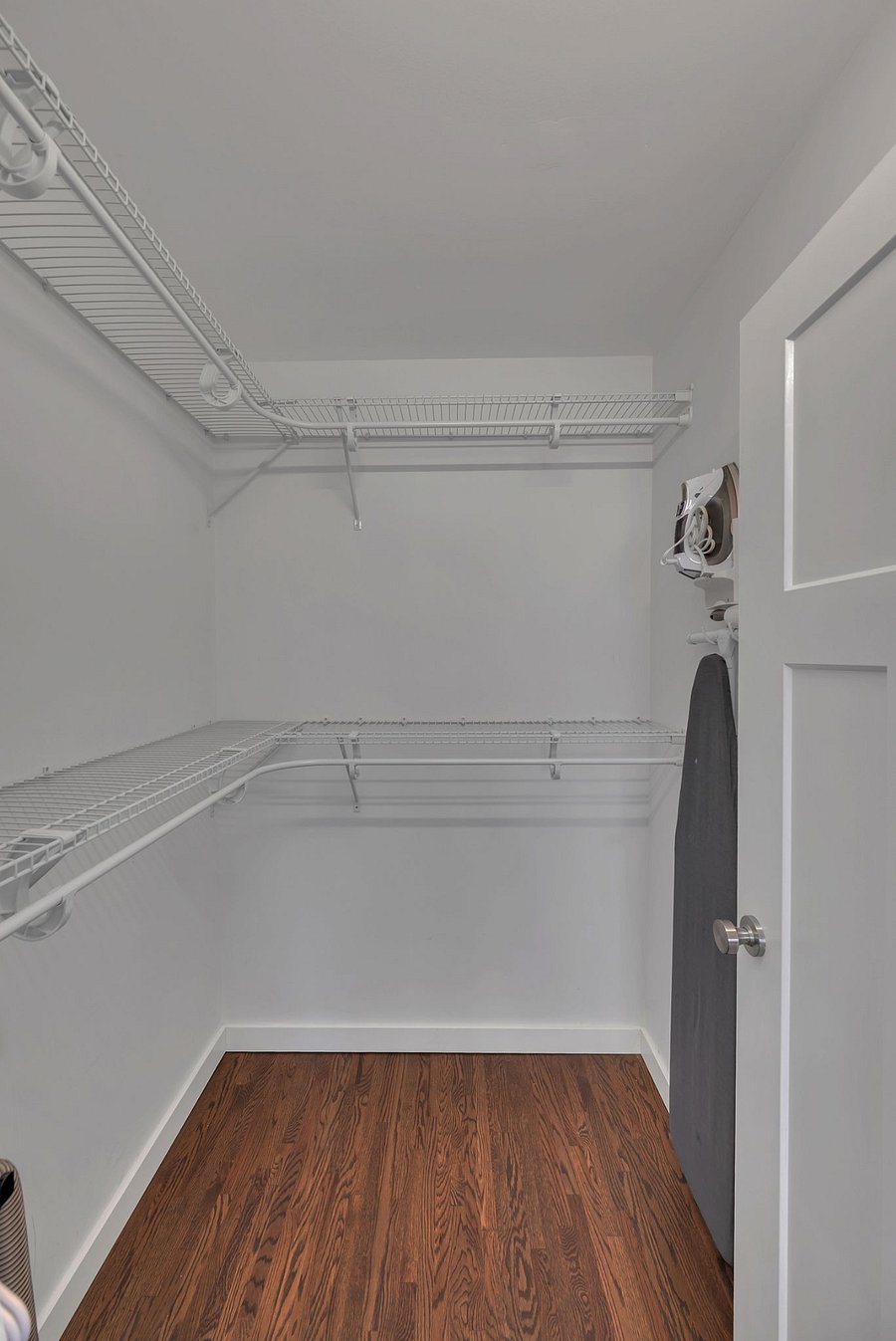 Walk in closet in primary
