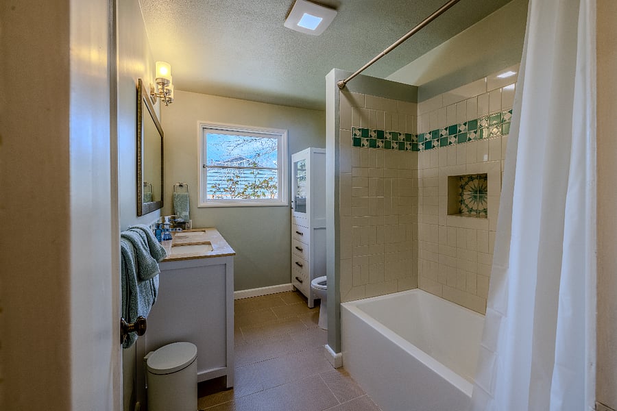 Updated bathroom