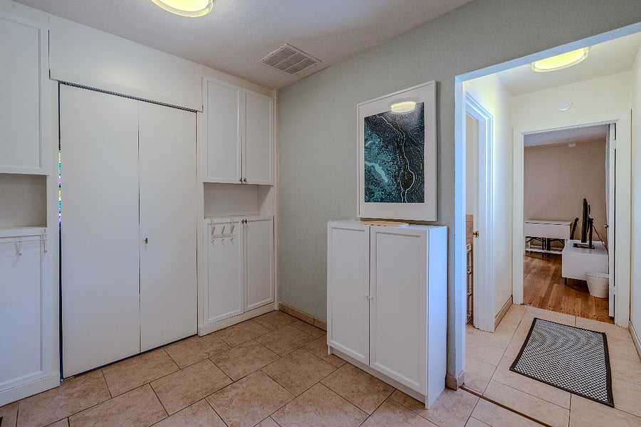 Mudroom and storage