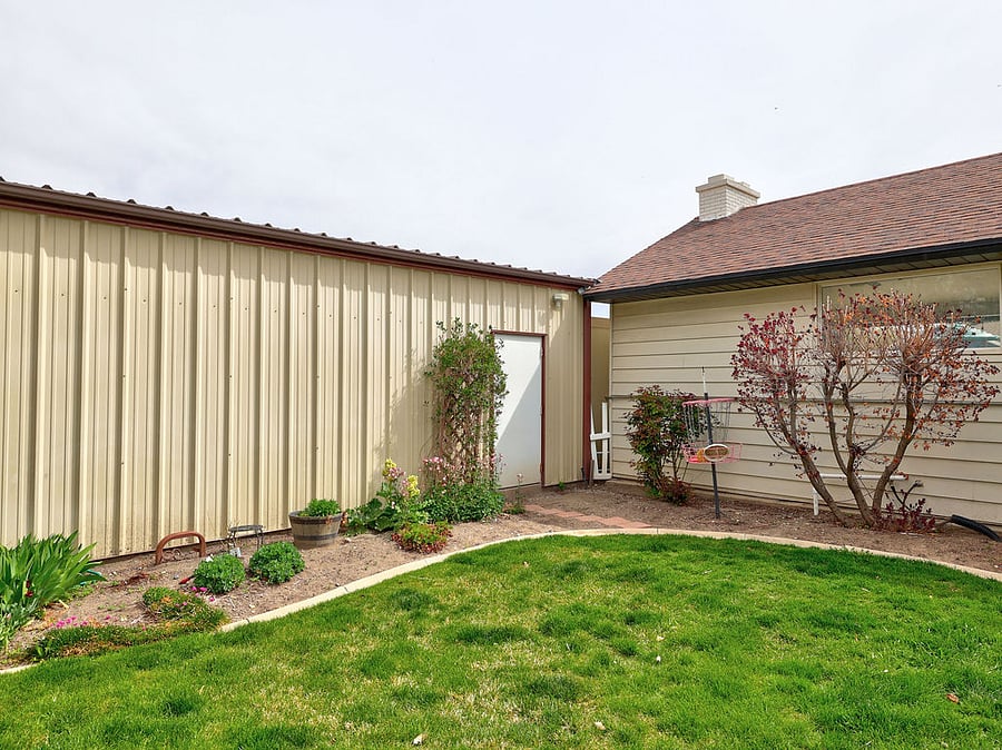 This area of the back yard will be reserved for tenant use. It includes the hot tub (which will be shared with tenants and home owner). There is access to a Traeger grill. Eventually, this area will be fenced off from the rest of the back yard.