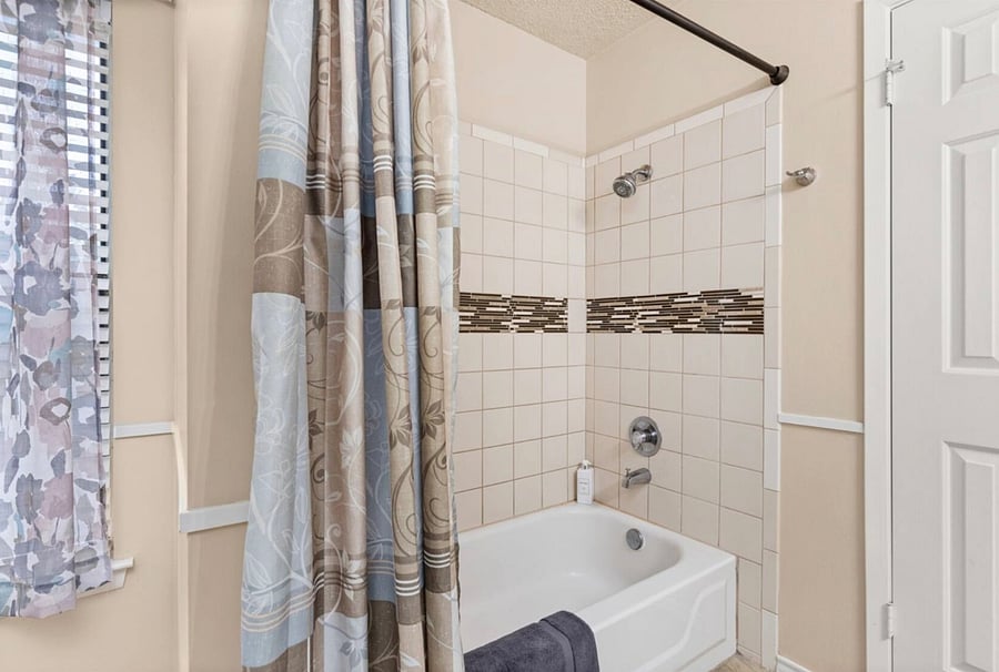 Second Floor - Master bathroom. All beddings, towels and furniture are brand new.