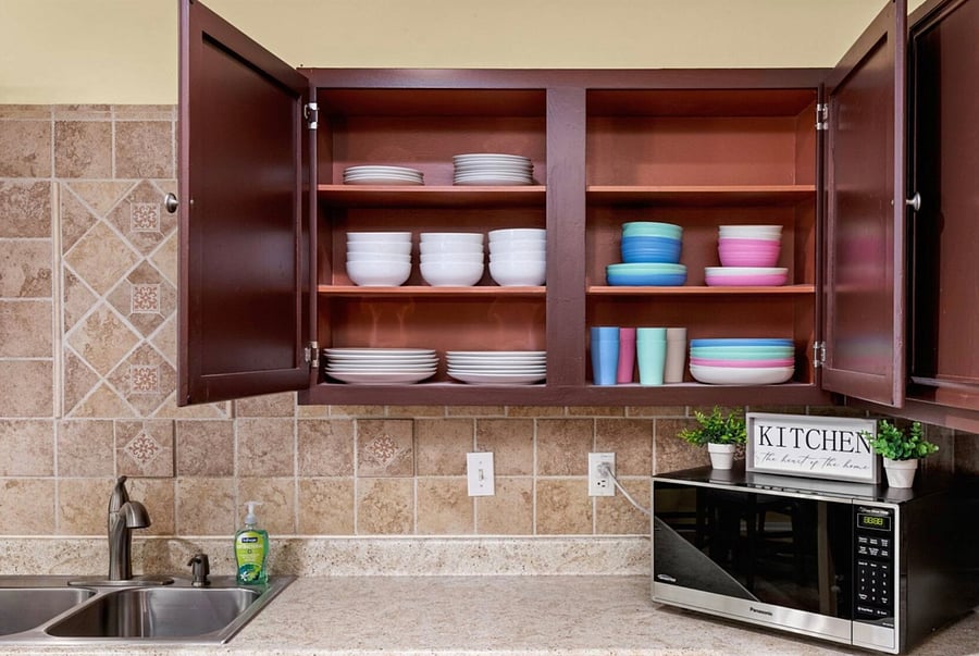 First Floor - Kitchen and dining supplies. All brand new