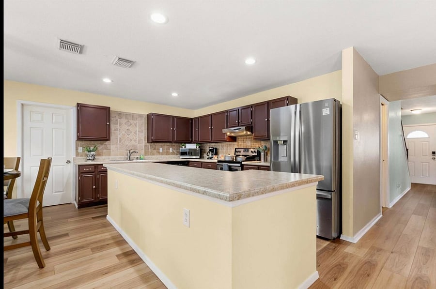 First Floor - Kitchen and dining room