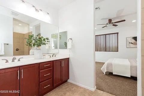 Master Bathroom with Walk-in shower