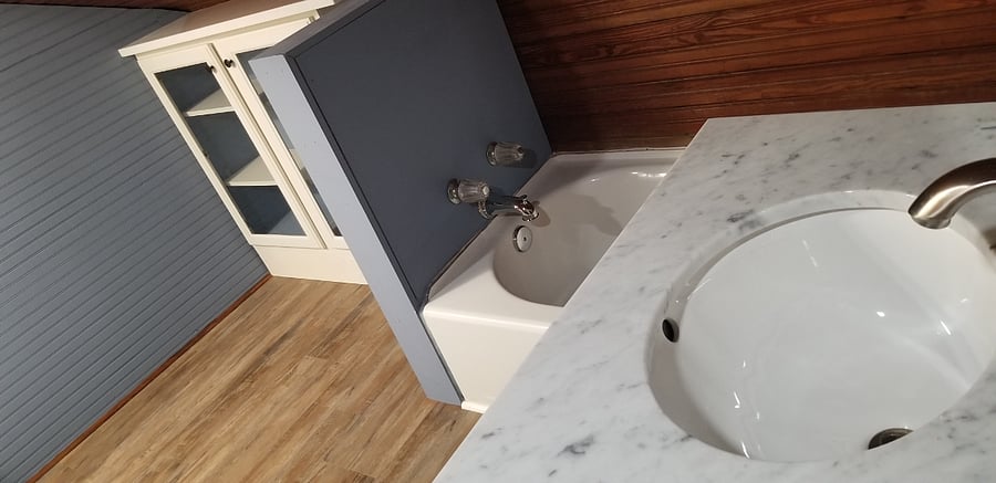 Perch Bathroom with walk-in shower & tub