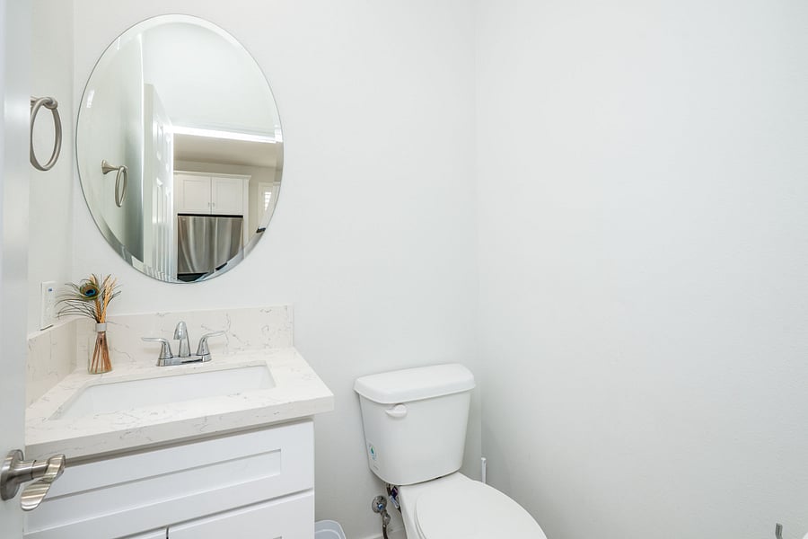 1st Floor half-bath from kitchen
