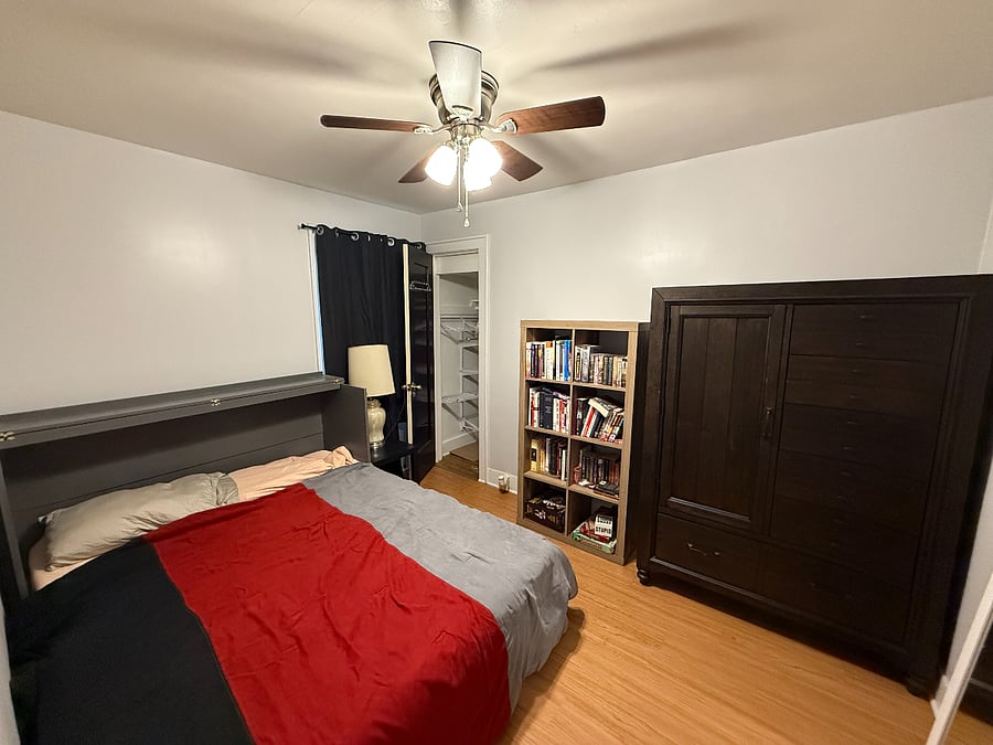 Bedroom 2 with murphy bed out