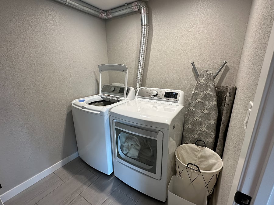 Laundry in Basement