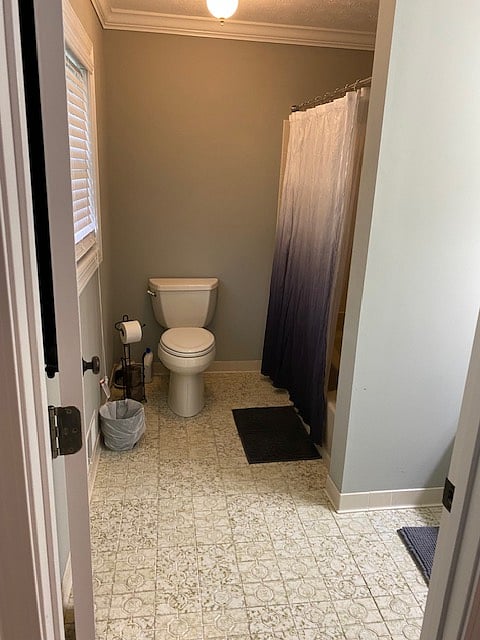 Older bathroom with tub